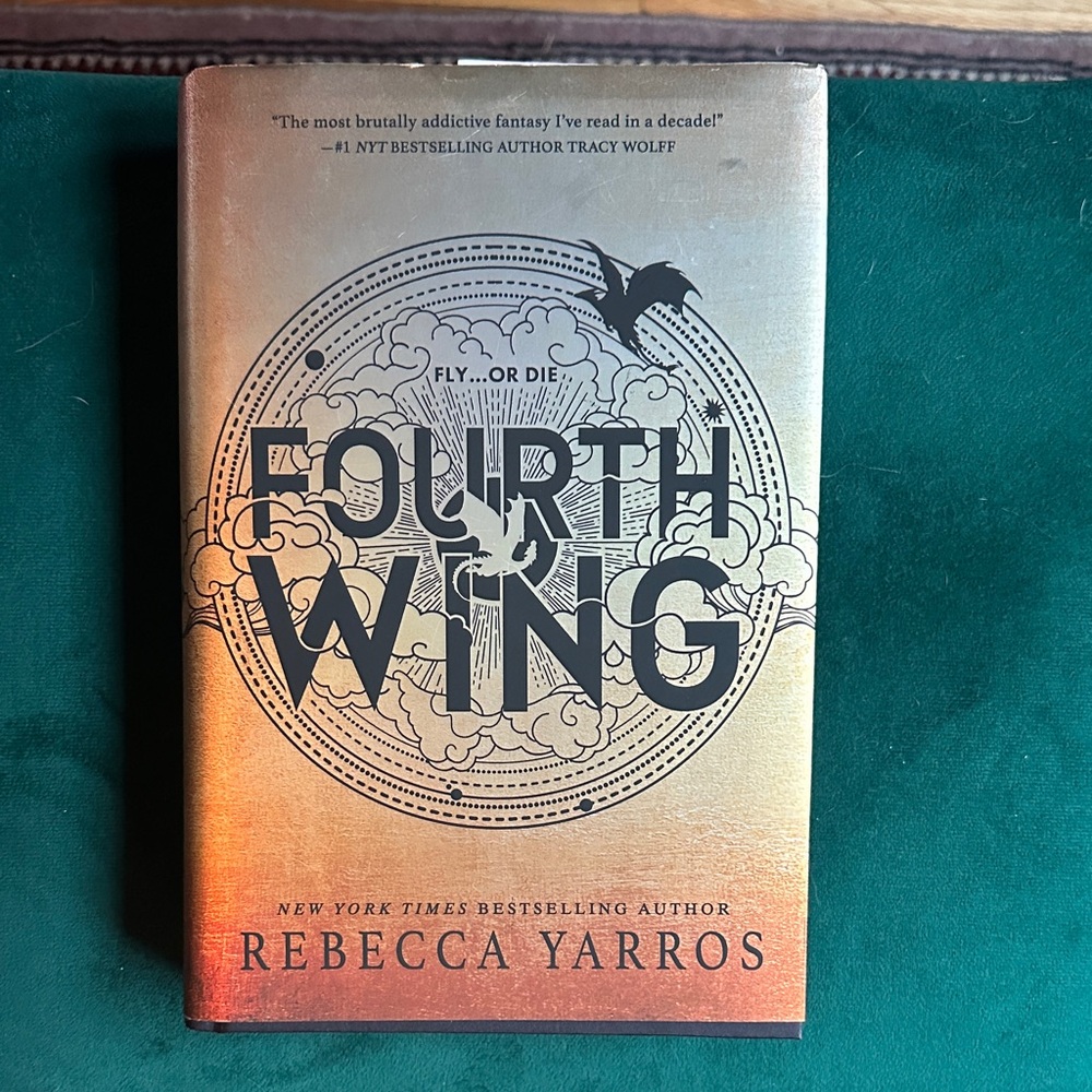 Fourth Wing Hardcover Book